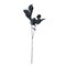 Allstate Salal Leaf Artificial Floral Spray - 28" - Metallic Black